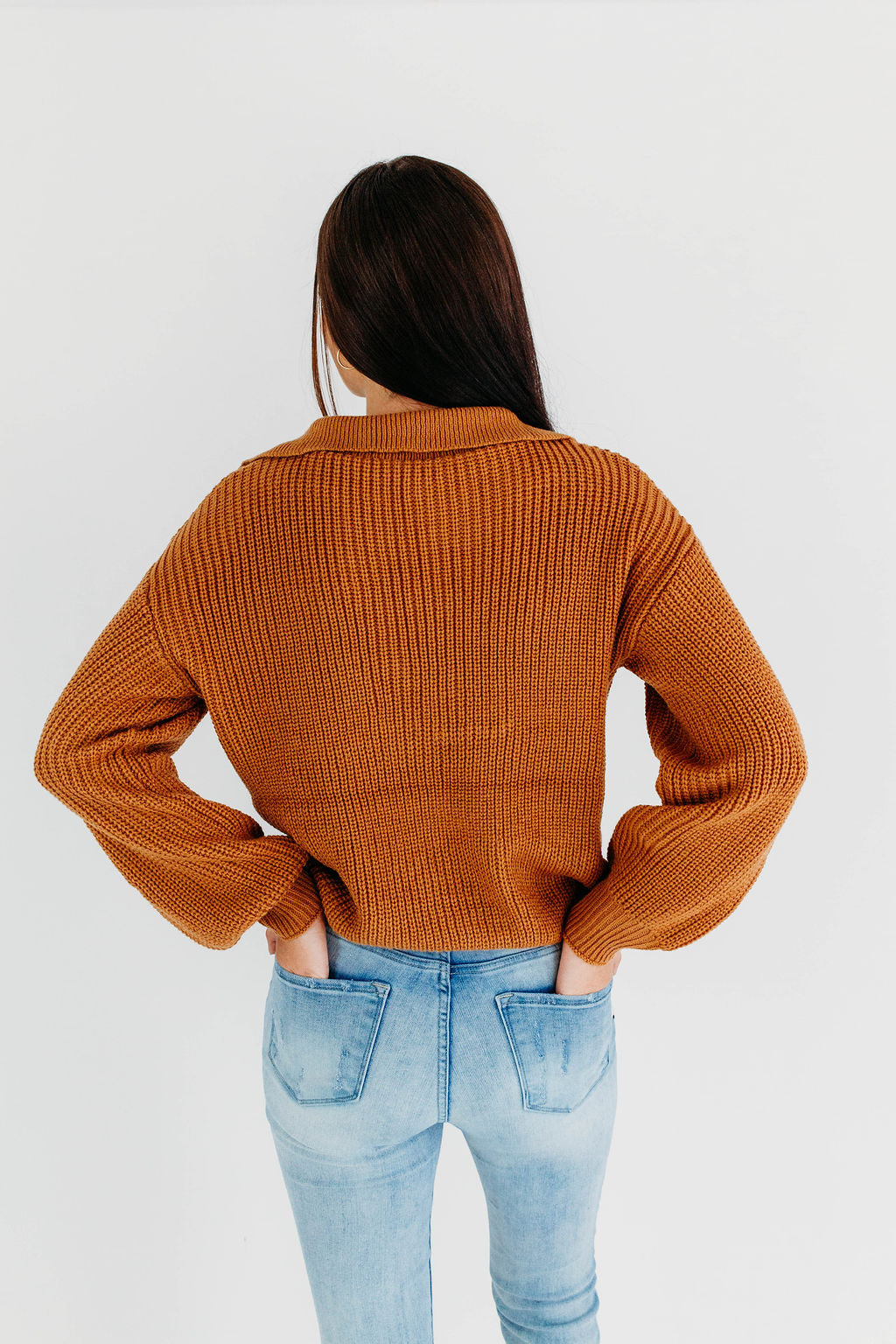 Rustic Blaze Pullover Sweater