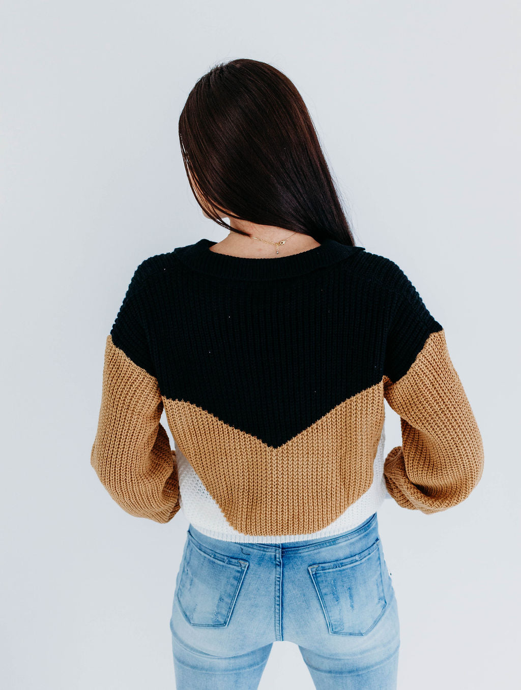 Mocha Stripe Sweater